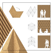 3D Cork Tiles | Stripe