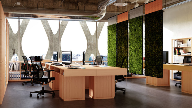 Reindeer Moss Decorative Acoustic Hanging Wall Panels