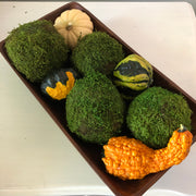 Preserved Moss Balls - 8-10cm Green - Pack of 4